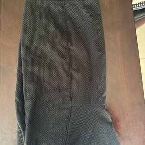 Black Polka Dot Skirt